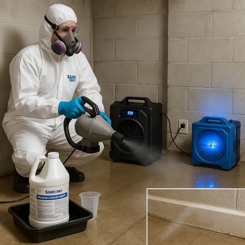 Sanitization and Odor Removal process in Massillon, OH